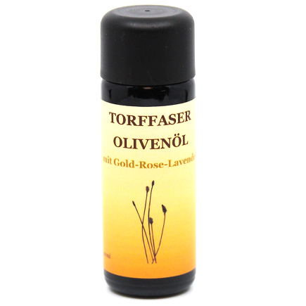 Torffaser Olivenöl mit Gold-Rose-Lavendel